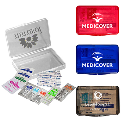 First Aid Kit in Plastic Box