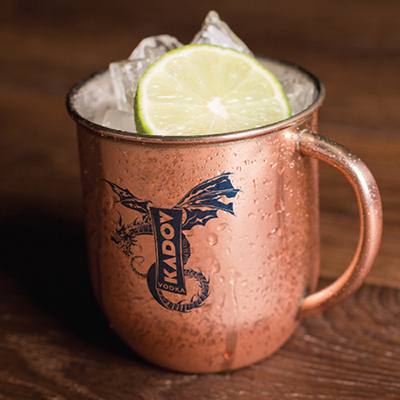 17 oz Mosconi Copper Plated Moscow Mule Mug