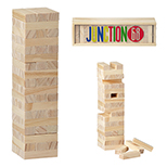 31668 - Tumbling Tower Wood Block Stacking Game