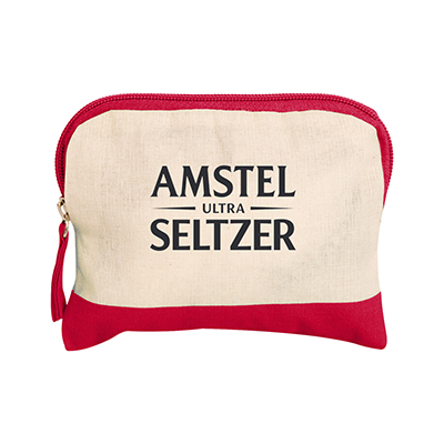 Cotton Colored Accent Accessory Bag