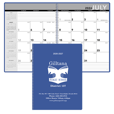 Academic Monthly Planner
