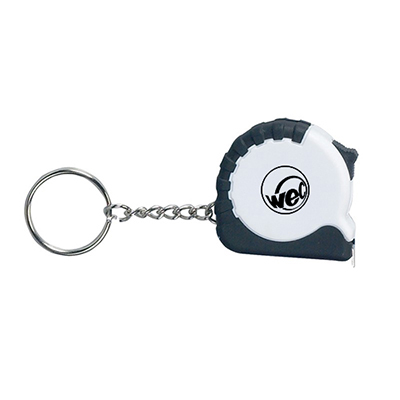 Custom Printed Mini Grip Tape Measure Keychain – Promo