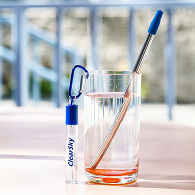 Retractable Straw with Case