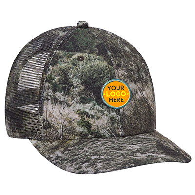 OTTO CAP Mossy Oak Camouflage Mesh Back Cap