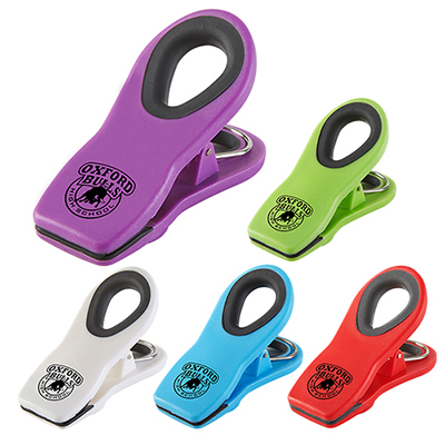 Large Bag Clips with Magnet - Brilliant Promos - Be Brilliant!