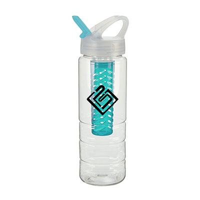 25 oz. PolySure™ Ridge Bottle w/Fruit Infuser
