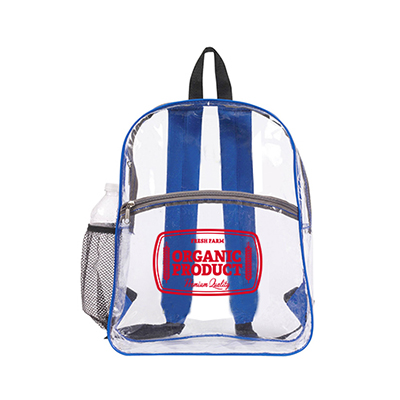 Clear Zipper Backpack
