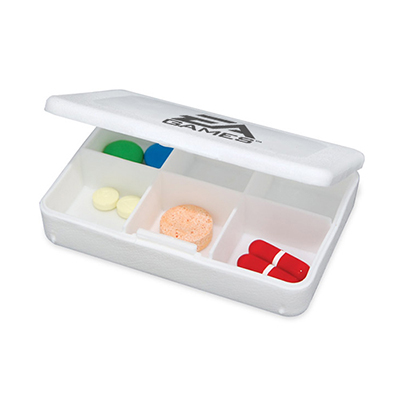 Tablet Tote Pill Box