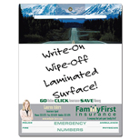 Magnetic Memo Board Laminated