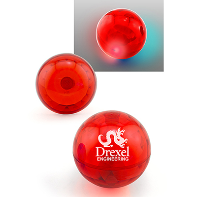 Lighted Air Throw Ball - Red