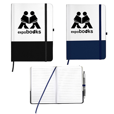 Capitola Notepad Notebook with Pen Loop