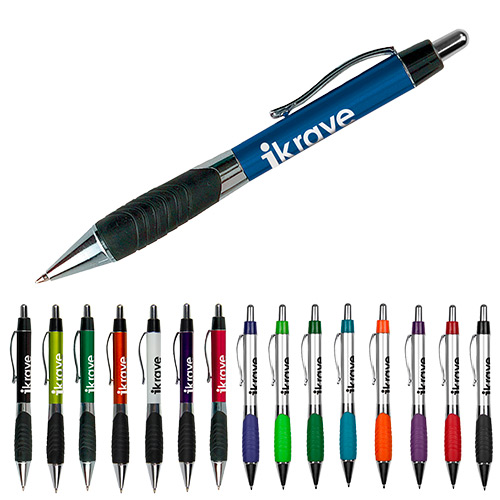 Wolverine Metallic Gripper Pen