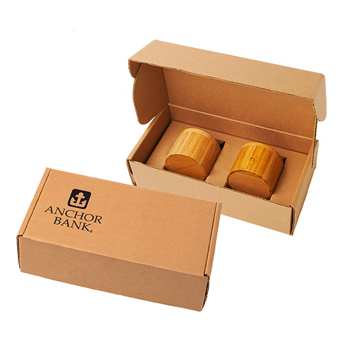 Bamboo Slide Lid Container with Gift Box