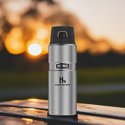 Thermos Brand Thermos Stainless King 24 Ounce Drink Bottle 24oz