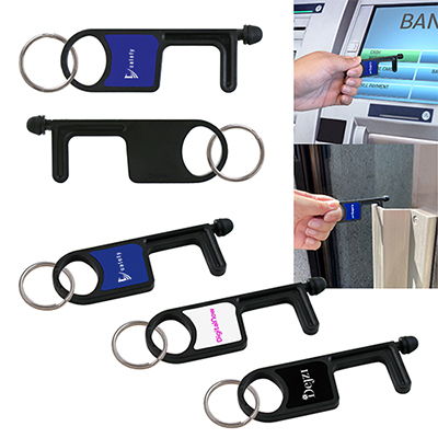 Antibacterial Touch Free Keytag