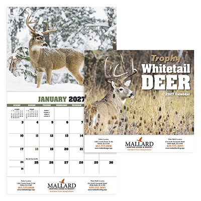 Trophy Whitetail Deer Appointment Calendar