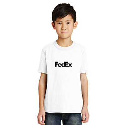Port & Company® - Youth Core Blend Tee (White)