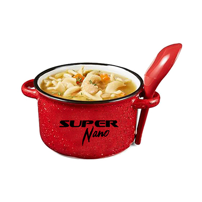 20 oz. Campfire Soup Bowl With Spoon