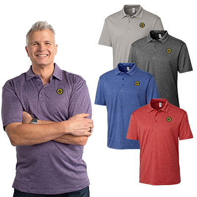 Clique Charge Active Men's Short Sleeve Polo