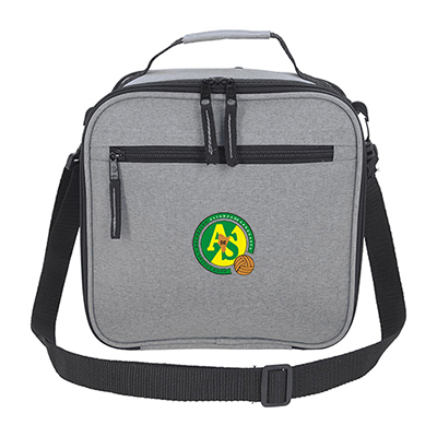 Imprinted Lunch Break Expandable Lunch Bag