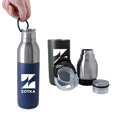 22 oz. Active 2-in-1 Vacuum Bottle Tumbler