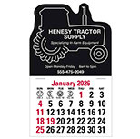 Stick-Up Calendar Tractor