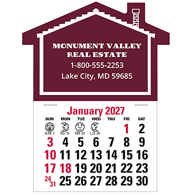 Stick-Up Calendars (House)