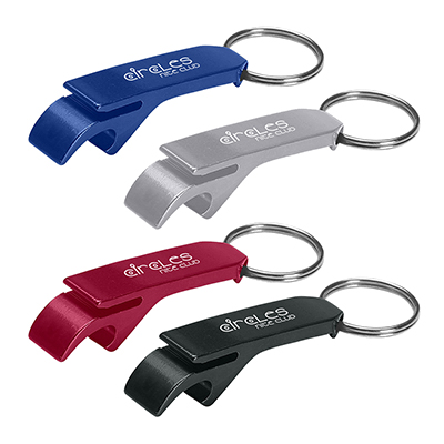 Aluminum Bottle/Can Opener Key Ring