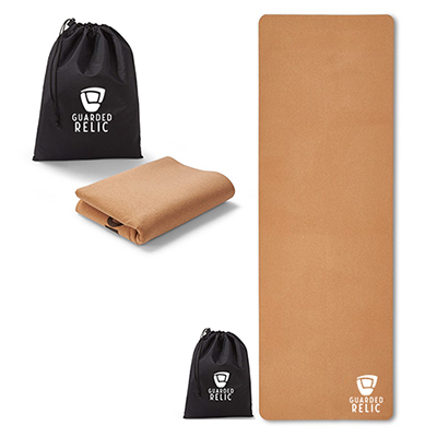 Econscious Packable Cork Mat & Yoga Bag