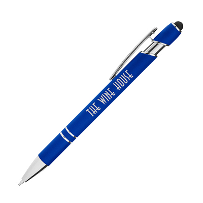 Core 365® Rubberized Aluminum Click Stylus Pen