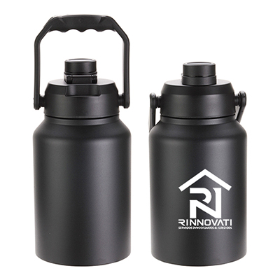 Hot Cold Custom Logo 32oz 64 Oz Thermal Drink Bottle Double Wall
