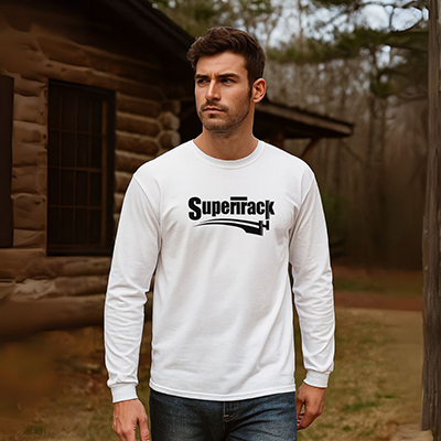 Volunteer Knitwear™ Chore Long Sleeve Tee - White
