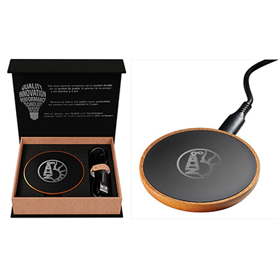 SCX Design® Maple Wood 10W Wireless Charger