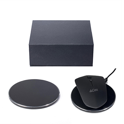 SCX Design® Wireless Charging Mouse & Charger
