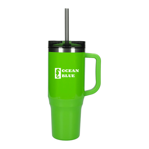 Custom Imprinted Thor Eco-Friendly Straw Tumbler - 40 oz. | Promo