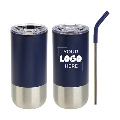 16 oz. Oxford Tumbler with Straw