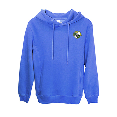 Logoed Fleece Pullover Hooded Sweatshirt Threadfast Apparel