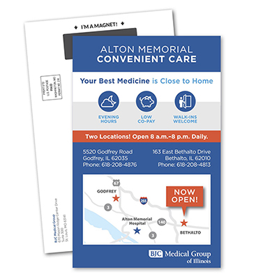 Magnetic Stick Up Card