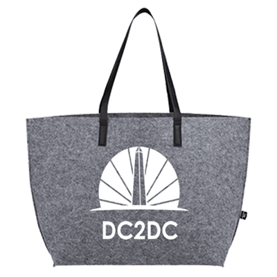 The Goods Recycled Felt Shoulder Tote