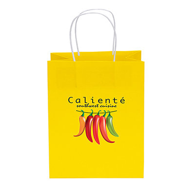 Brite Mini Matte Paper Bag - Full Color