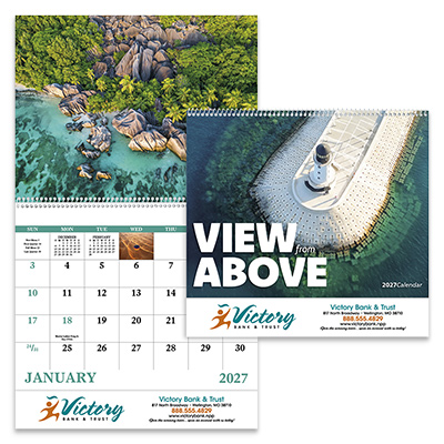View from Above - Spiral Calendar