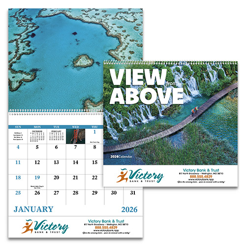 View from Above - Spiral Calendar