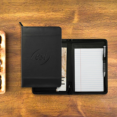 Windsor Impressions Jr. Zip Padfolio with FSC® Mix Paper