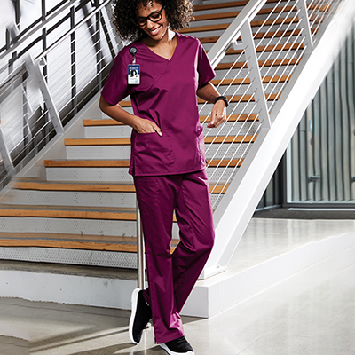 Wink® Women’s WorkFlex™ Flare Leg Cargo Pant