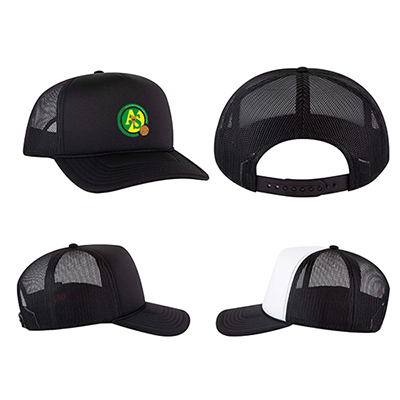 OTTO CAP High Crown Polyester Foam Front Trucker Hat