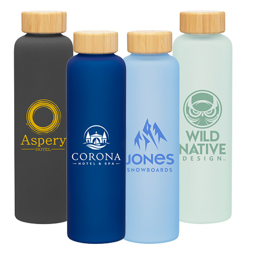 18 oz. h2go Rincon Glass Bottle