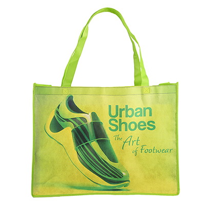 Sublimated Large Non-Woven Shopping Tote (2-sided)