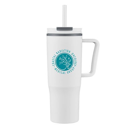 Personalized Straw Travel Mug - Boulder 30oz Mugs | Promo Direct