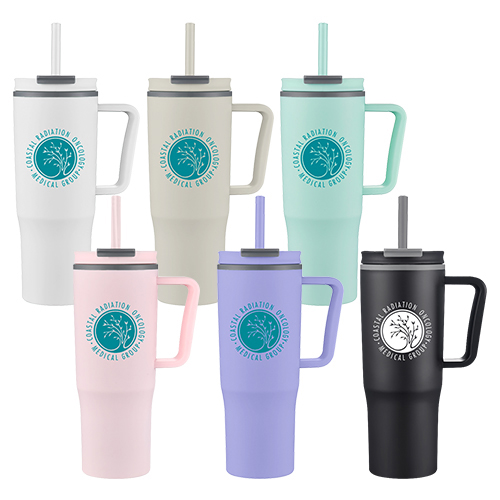Personalized Straw Travel Mug - Boulder 30oz Mugs | Promo Direct