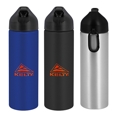 20 oz. EasyFlow Recycled Aluminum Bottle w Straw